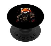 Samurai Red Panda PopSockets Adhesive PopGrip