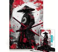 Samurai Revenge Jigsaw Puzzles for Adults 1000 Pieces Brain Skill Relaxed Mind Exact Edge Art Collection Piece (50x75cm)