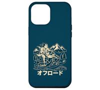 Samurai Riding Snowmobile Off-Road Japanese Case for iPhone 12 Pro Max