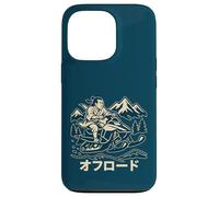 Samurai Riding Snowmobile Off-Road Japanese Case for iPhone 13 Pro