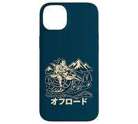 Samurai Riding Snowmobile Off-Road Japanese Case for iPhone 14 Plus
