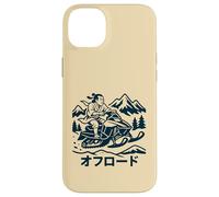 Samurai Riding Snowmobile Off-Road Japanese Case for iPhone 14 Plus