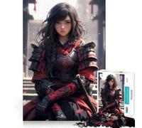 Samurai Romance 1000 Pieces Jigsaw Puzzles for Adults Memory Gain Calm Mind Design Assembly Creative Gift (50x75cm)