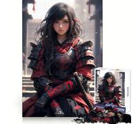 Samurai Romance 1000 Pieces Jigsaw Puzzles for Adults Memory Gain Calm Mind Design Assembly Creative Gift (50x75cm)