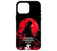 Samurai Samurai Samurai Samurai Katsuki Japanese Modern Cool Design Men's Japanese Motif Japanese Design Silhouette Cool Case for iPhone 16 Pro Max