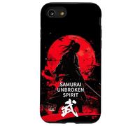 Samurai Samurai Samurai Samurai Katsuki Japanese Modern Cool Design Men's Japanese Motif Japanese Design Silhouette Cool Case for iPhone SE (2020) / 7/8