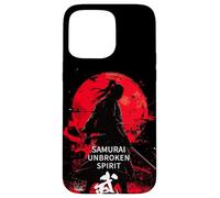 Samurai Samurai Samurai Samurai Katsuki Japanese Modern Cool Design Men's Japanese Motif Japanese Design Silhouette Cool Case for iPhone 15 Pro Max