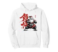 Samurai Santa Japanese Christmas Pullover Hoodie