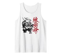 Samurai Santa Ukiyo-e Christmas Tank Top
