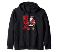 Samurai Santa Zip Hoodie