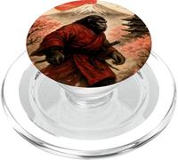 Samurai Sasquatch Japanese Vintage - Sasquatch Graphic PopSockets PopGrip for MagSafe