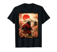 Samurai Sasquatch Japanese Vintage - Sasquatch Graphic T-Shirt
