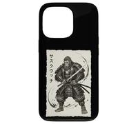 Samurai Sasquatch Japanese Vintage Warrior Graphic Big Foot Case for iPhone 13 Pro