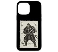 Samurai Sasquatch Japanese Vintage Warrior Graphic Big Foot Case for iPhone 13 Pro Max