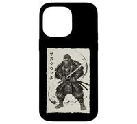 Samurai Sasquatch Japanese Vintage Warrior Graphic Big Foot Case for iPhone 14 Pro Max