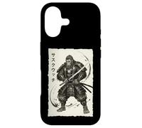 Samurai Sasquatch Japanese Vintage Warrior Graphic Big Foot Case for iPhone 17