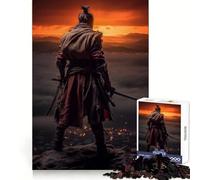Samurai Sekiro Vintage Jigsaw Puzzle for Teenagers 1000 Pieces Boost Recall Tension Relief Tight Edge Fine Art Piece (50x75cm)