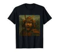 Samurai Selfie Zombies Apocalypse Humor Funny Halloween T-Shirt