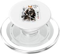 Samurai Shiba Inu Dog Warrior. Ink Japanese Design PopSockets PopGrip for MagSafe