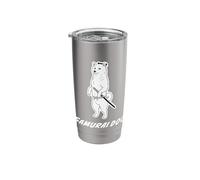 Samurai Shiba Inu | Funny Katana Warrior Dog Stainless Steel Insulated Tumbler