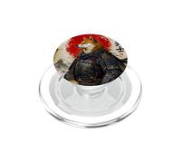 Samurai Shiba Inu Warrior Ukiyo Japanese Artwork Dog PopSockets PopGrip for MagSafe