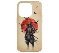 Samurai SHOGUN Red Sun Case for Vintage Japanese Warrior Case for iPhone 14 Pro