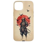 Samurai SHOGUN Red Sun Case for Vintage Japanese Warrior Case for iPhone 15 Plus
