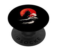 Samurai Silhouette PopSockets Adhesive PopGrip