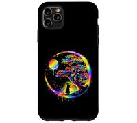Samurai Silhouette Tree Moon Japanese Art Illustration Case for iPhone 11 Pro Max