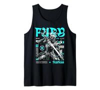 Samurai Skeleton Fearless Warrior Fury Sword Streetwear Tank Top