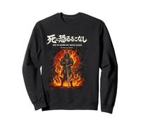 Samurai Skeleton Warrior Do Not Fear Death Katana Sweatshirt