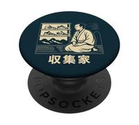 Samurai Sneaker Collector Japanese Art PopSockets Adhesive PopGrip