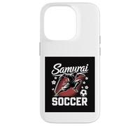 SAMURAI Soccer Warrior Spirit Football Katana Blade Athletic Case for iPhone 14 Pro
