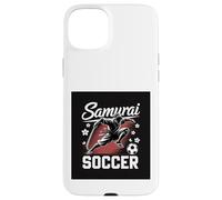 SAMURAI Soccer Warrior Spirit Football Katana Blade Athletic Case for iPhone 15 Plus