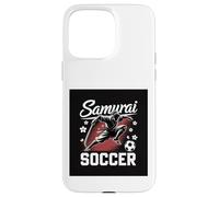 SAMURAI Soccer Warrior Spirit Football Katana Blade Athletic Case for iPhone 15 Pro Max
