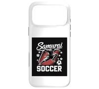 SAMURAI Soccer Warrior Spirit Football Katana Blade Athletic Case for iPhone 17 Pro Max