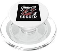 SAMURAI Soccer Warrior Spirit Football Katana Blade Athletic PopSockets PopGrip for MagSafe