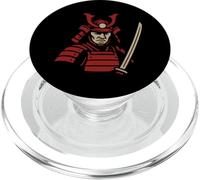 Samurai Soul - Japanese Warrior Spirit Minimal Design PopSockets PopGrip for MagSafe