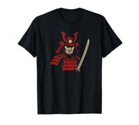 Samurai Soul - Japanese Warrior Spirit Minimal Design T-Shirt