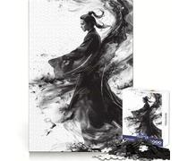 Samurai Spirit Hard Jigsaw Puzzle for Adults 1000 Pieces Reason Skill Toy Family Time Tight Cut Art Collectible (50x75cm)