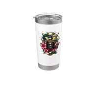 Samurai Spirit Japanese Culture Heritage Art Stainless Steel Insulated Tumbler