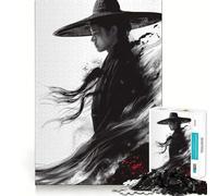Samurai Spirit Jigsaw Puzzle 1000 Piece for Teenagers Reason Skill Toy Relaxing Fun Exact Cut (38x26cm)