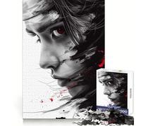 Samurai Spirit Jigsaw Puzzles for Adults 1000 Pieces Brain Skill Relaxed Mind Exact Edge Art Collection Piece (50x75cm)