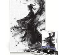 Samurai Spirit Jigsaw Puzzles for Adults 1000 Pieces Brain Skill Relaxed Mind Exact Edge Art Collection Piece (38x52cm)