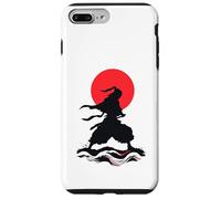 Samurai Spirit - Rising Sun Warrior Graphic T-Shirt Case for iPhone 7 Plus/8 Plus