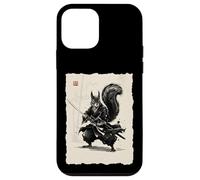 Samurai Squirrel Japanese Warrior Ink Art Vintage Ukiyo-e Case for iPhone 12 mini