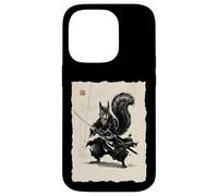 Samurai Squirrel Japanese Warrior Ink Art Vintage Ukiyo-e Case for iPhone 14 Pro