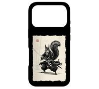 Samurai Squirrel Japanese Warrior Ink Art Vintage Ukiyo-e Case for iPhone 17 Pro