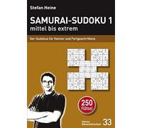 Samurai-Sudoku 1 mittel bis extrem: 5er-Sudokus, Heine.