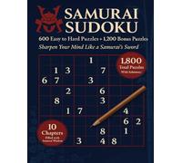 Samurai Sudoku: 600 Easy to Hard Puzzles + 1,200 Bonus puzzles